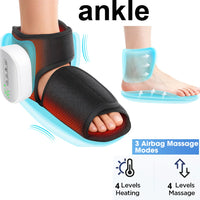 Heated Vibration Ankle Support Brace