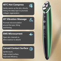EMS Microcurrent Eye Massager for Wrinkles and Dark Circles