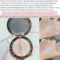 Embossed Shimmer Face Highlighter Palette