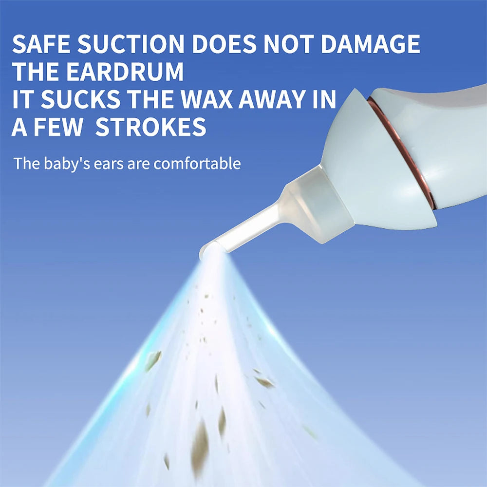 Electric LED Ear Wax Removal Vacuum Cleaner - 2