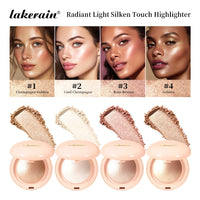 Silken Touch Baked Highlighter Powder for Radiant Glow