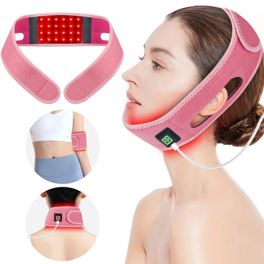 Red Light Therapy Neck and Chin Lifting Wrap