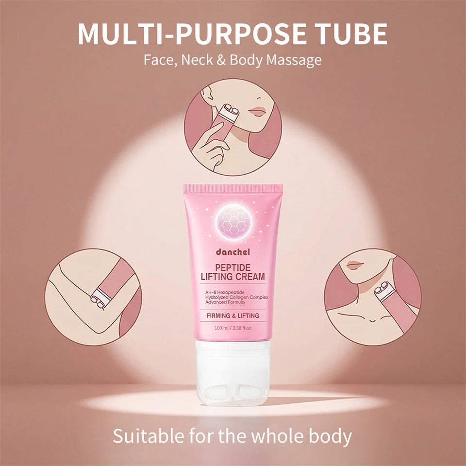 Peptide Neck Firming Cream with Built-in Roller - 12