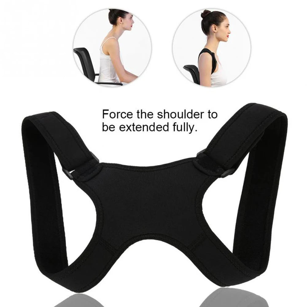 Adjustable Back Posture Corrector for Pain Relief - 15