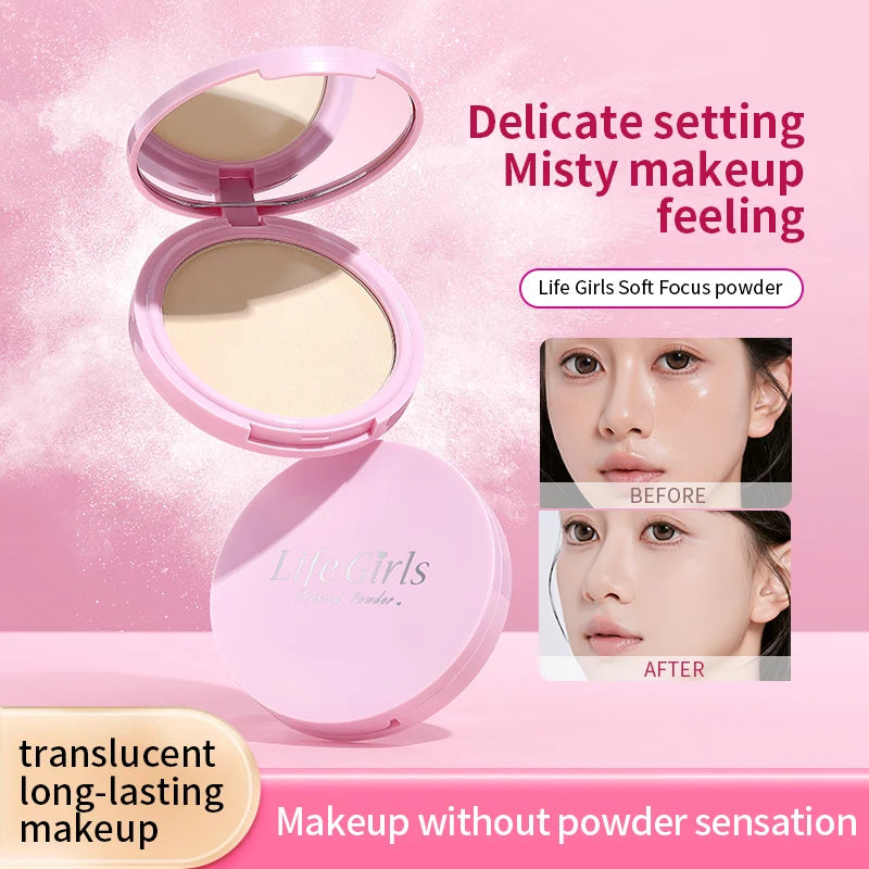 Oil-Control Soft Focus Setting Powder Compact - 2