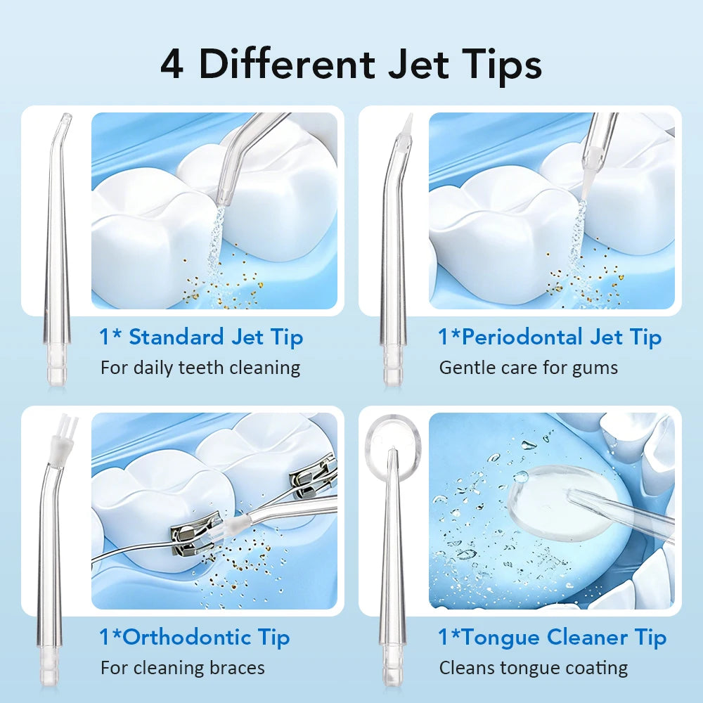 3-in-1 Professional Electric Oral Care and Teeth Whitening Kit - 12