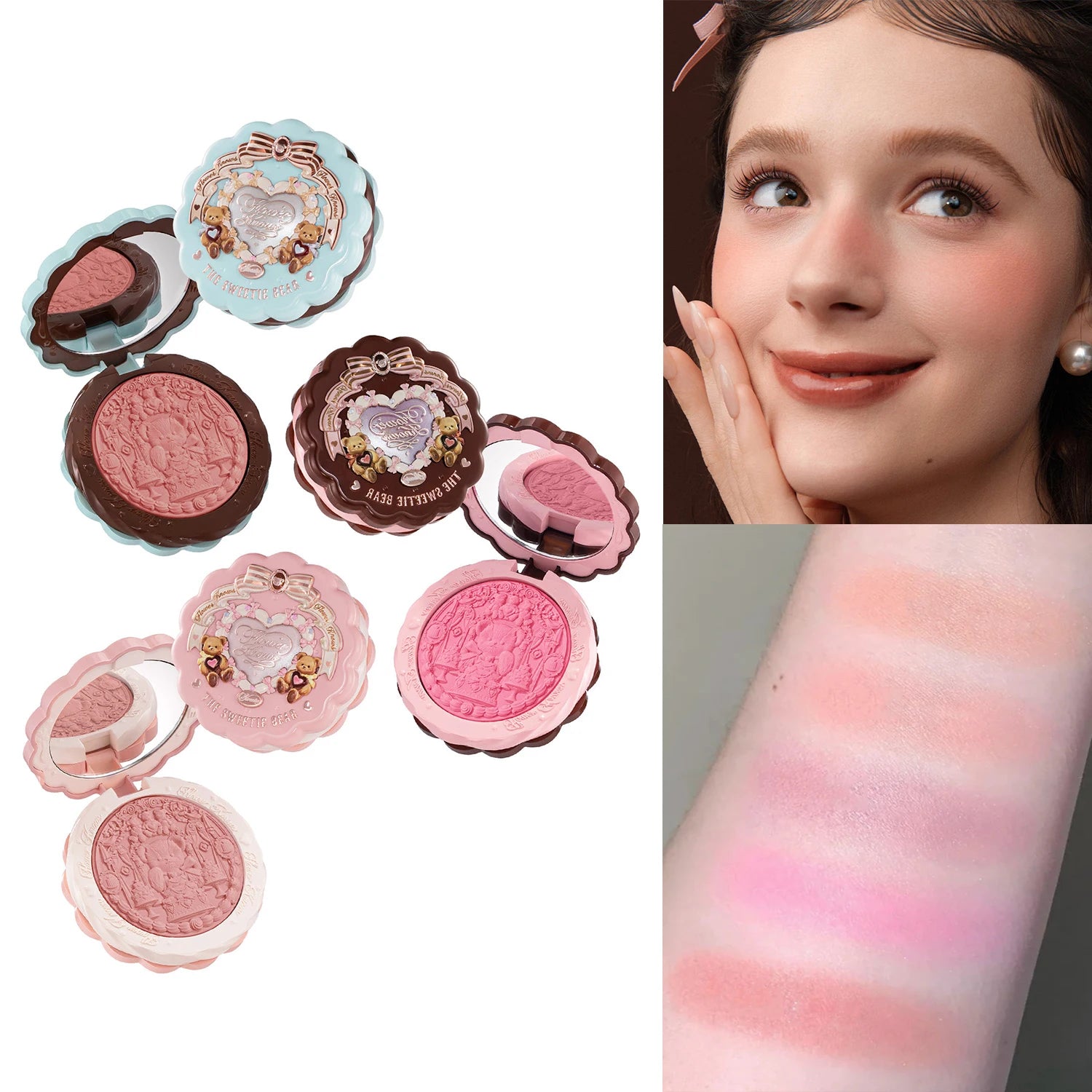 Long-Lasting Silk Satin Matte Blush Powder - 1