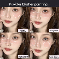 Matte Powder Blusher for a Natural Sweet Glow