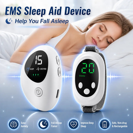 Portable Microcurrent Sleep Aid Device for Anxiety and Insomnia