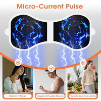 Wireless EMS Heating Pulse Massager for Neck and Back Pain