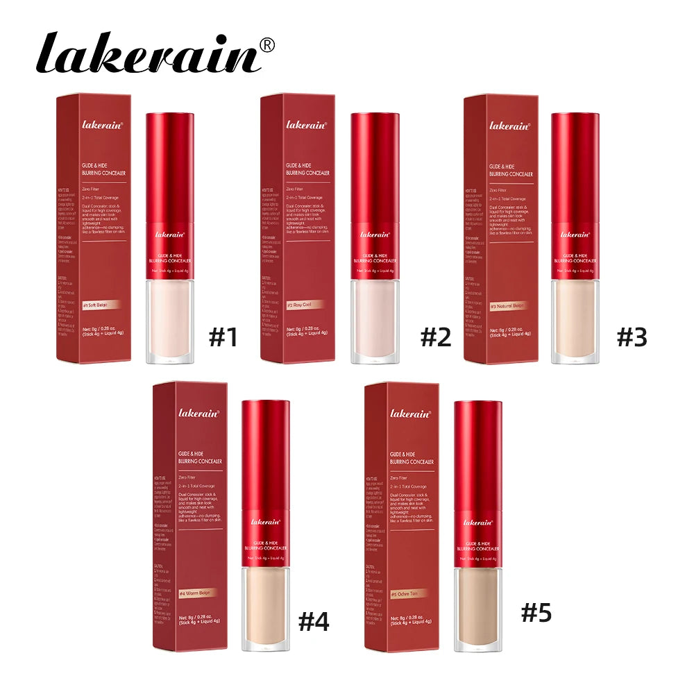 2-in-1 Full Coverage Blurring Liquid Concealer - 23