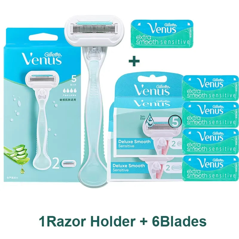 5-Blade Smooth Shaving Razor for Women - 15