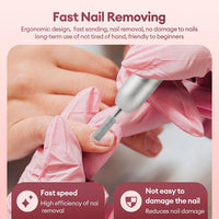 Professional Portable Electric Nail Drill Kit