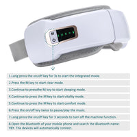 Smart Heated Eye Massager for Fatigue Relief