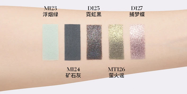 Single Color Matte and Glitter Highlighter Blush Palette - 35