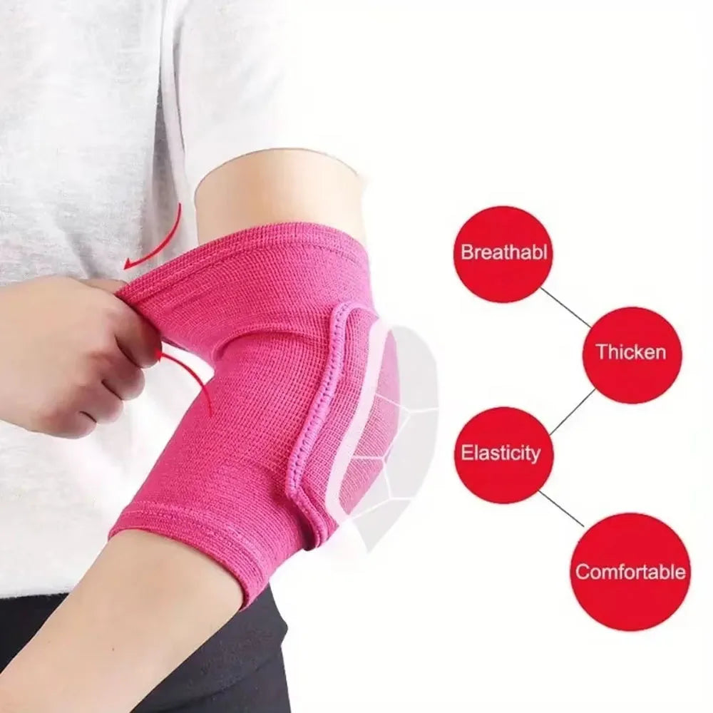 Protective Sponge Elbow Compression Sleeves - 3