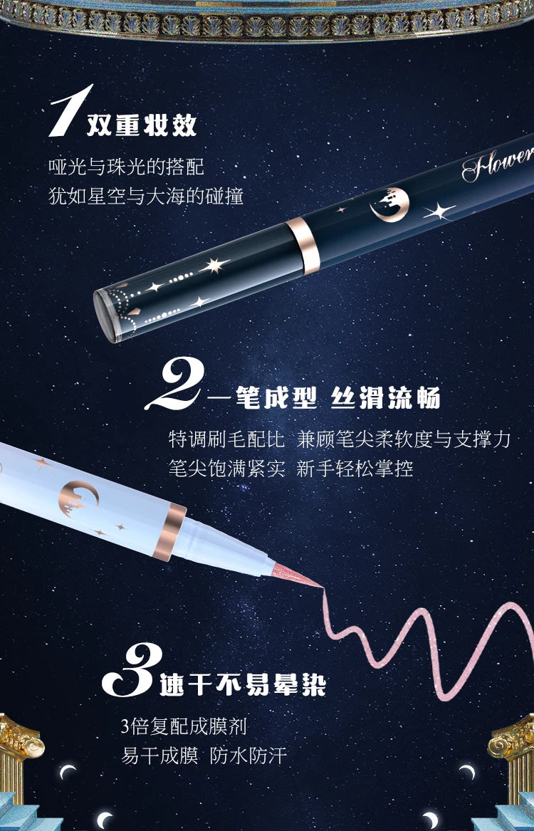 Waterproof Smudge-Proof Liquid Eyeliner Pen - 15