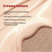 Long-Lasting Semi-Matte Cushion Foundation with Sun Protection