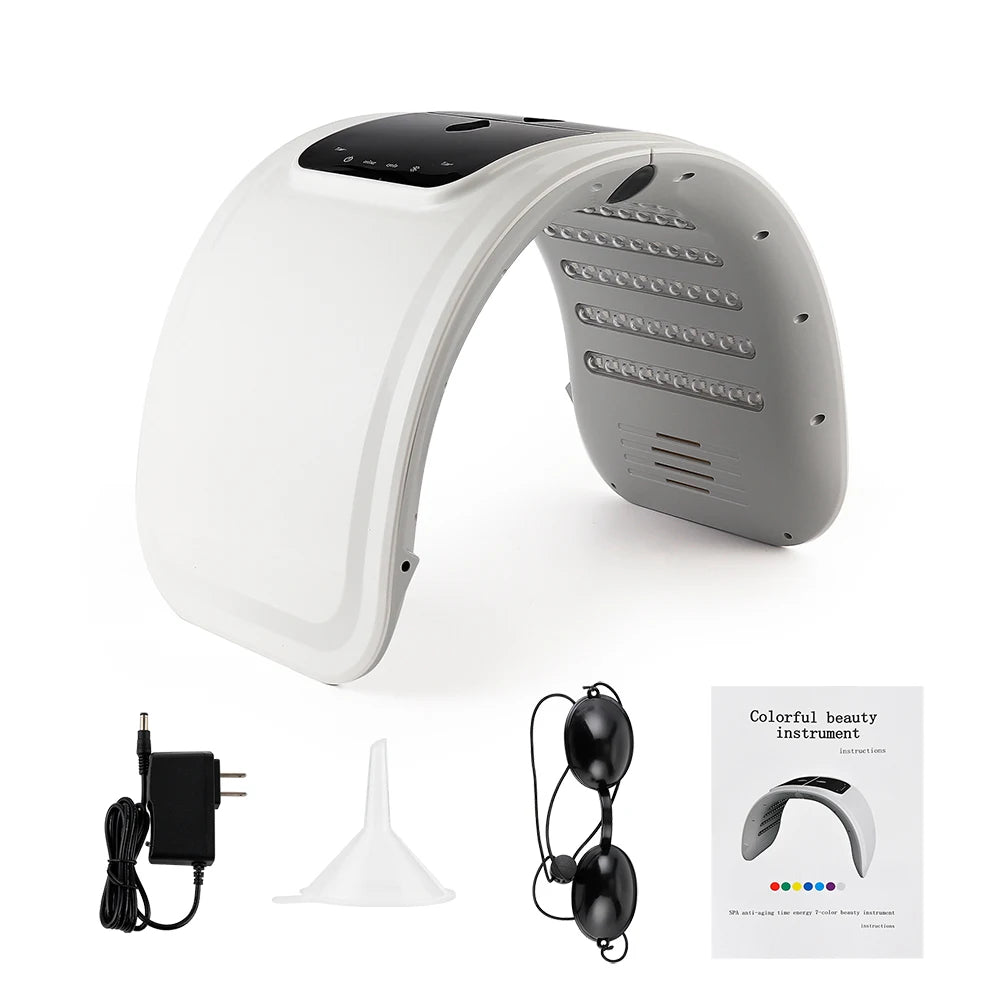 7-Color LED Photon Therapy Mask with Nano Hydration Mist - 26