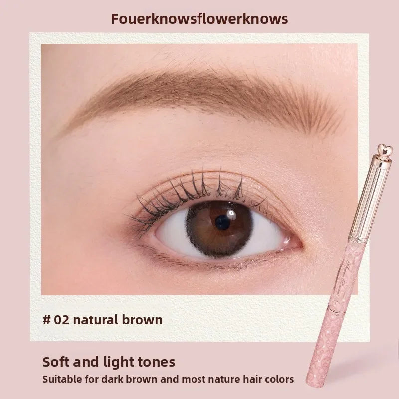 Dual-Ended Waterproof Eyebrow Pencil and Gel for Defined Brows - 29