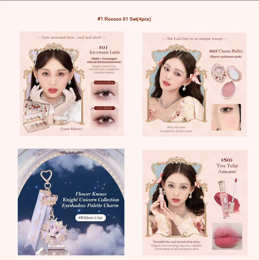 Rococo Style Strawberry Makeup Collection Set - 51