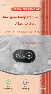 USB Heated Neck and Shoulder Heating Pad for Pain Relief