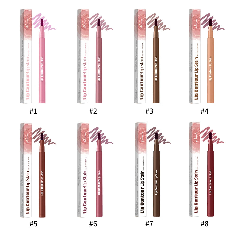 Dual-Sided Long-Lasting Lip Contour & Fill Stain - 37