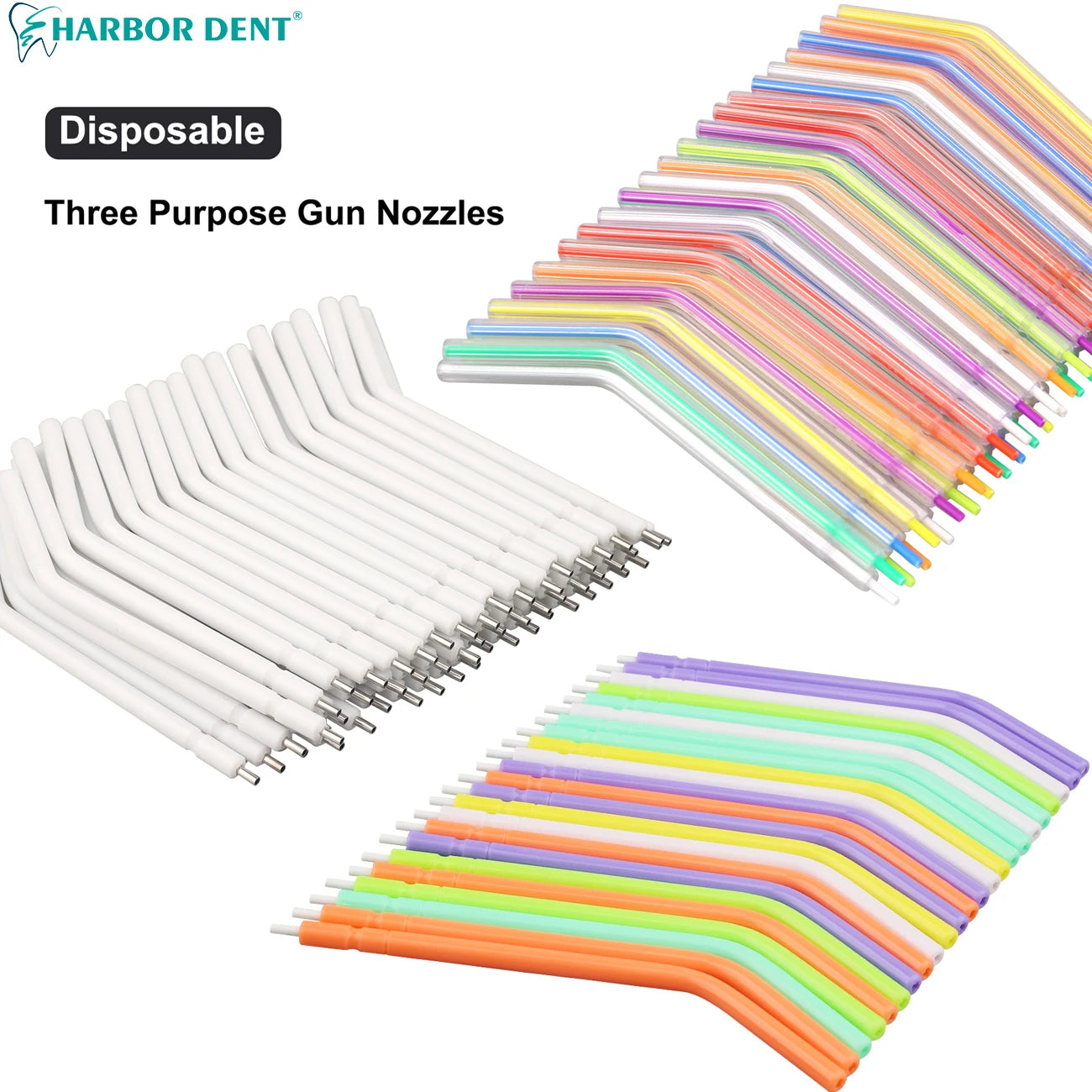 Disposable Dental Air Water Syringe Tips for Dental Chairs - 1