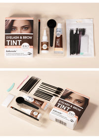 Professional Eyelash and Eyebrow Tinting Kit for Natural Definition