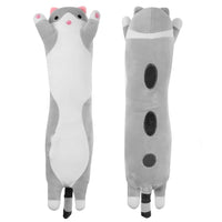 USB Heated Cat Plush Pillow for Period Cramp Relief