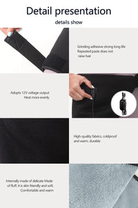 Heated Hip and Thigh Support Brace for Pain Relief