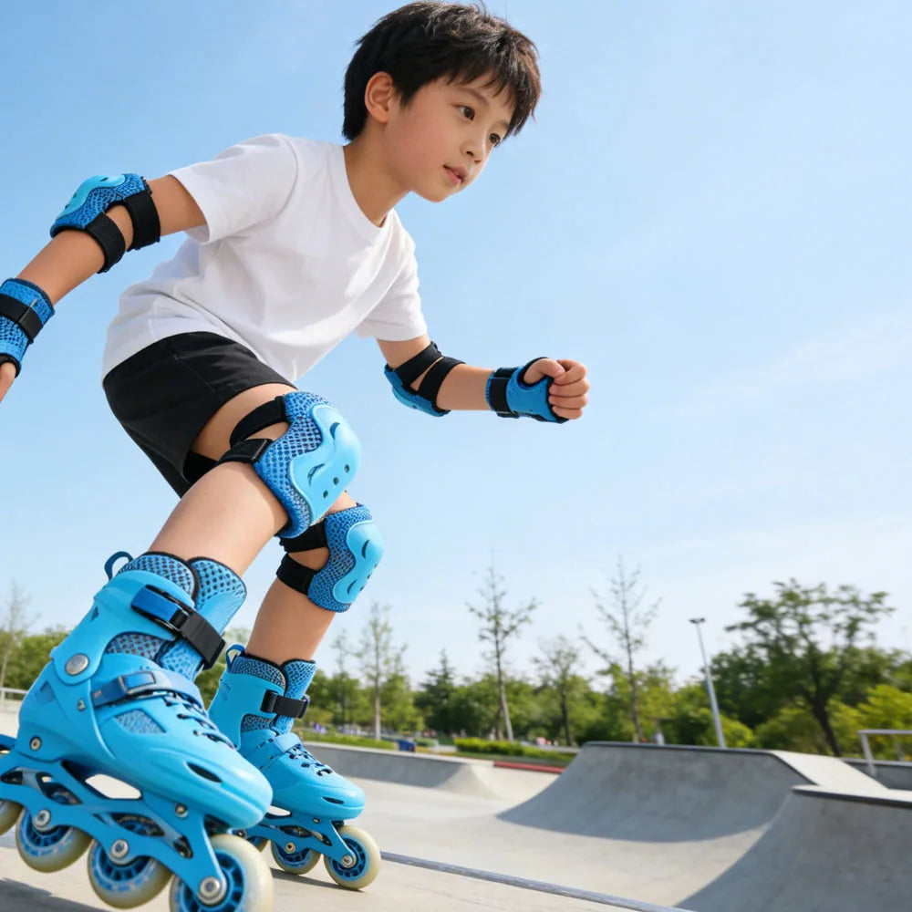 6-Piece Kids Protective Gear Set for Skating and Cycling - 5
