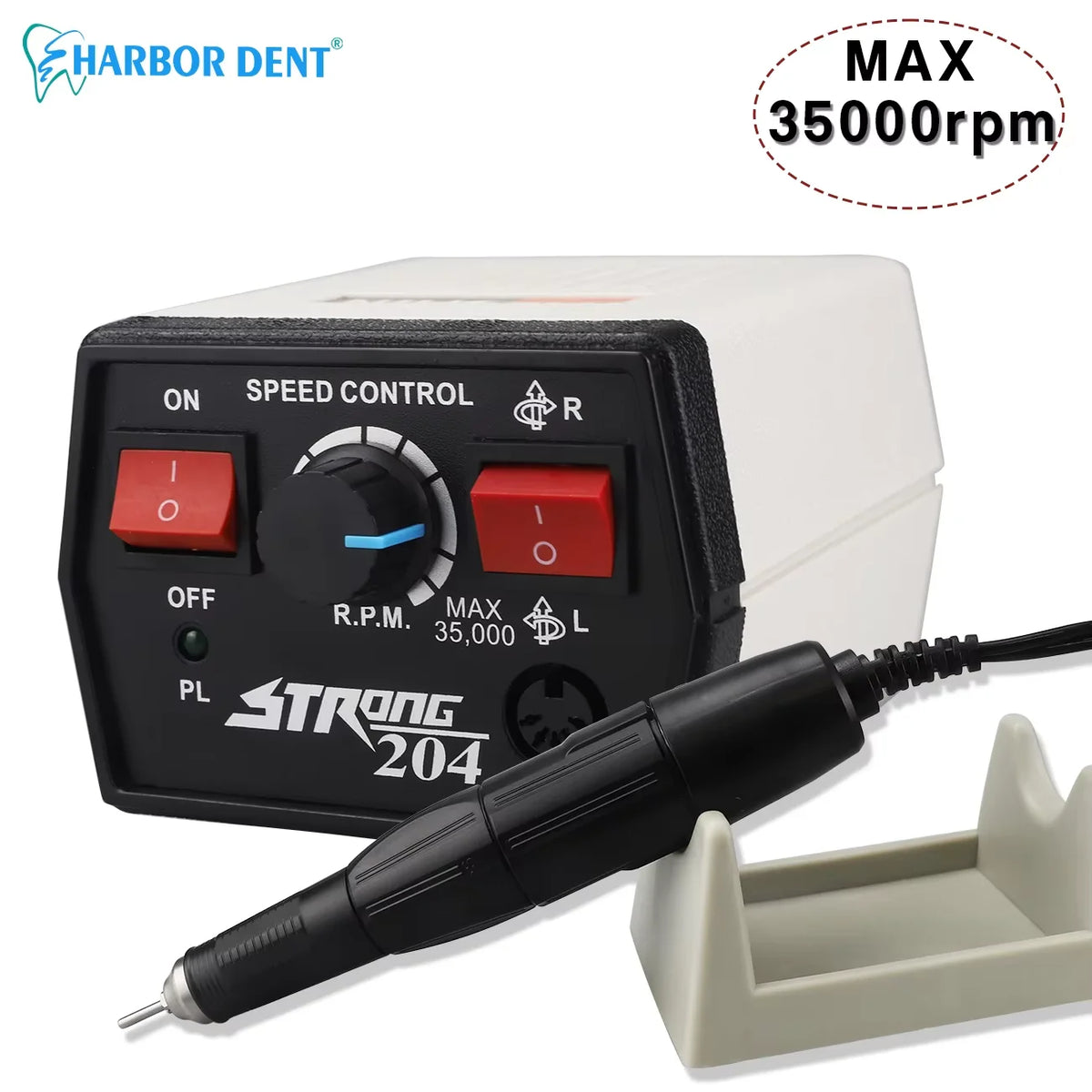 Professional 35,000 RPM Electric Micro Motor for Jewelry and Dental