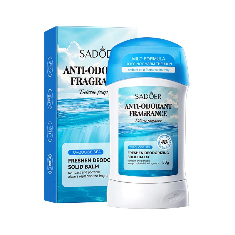Long-Lasting Solid Fragrance Deodorant Balm - 27