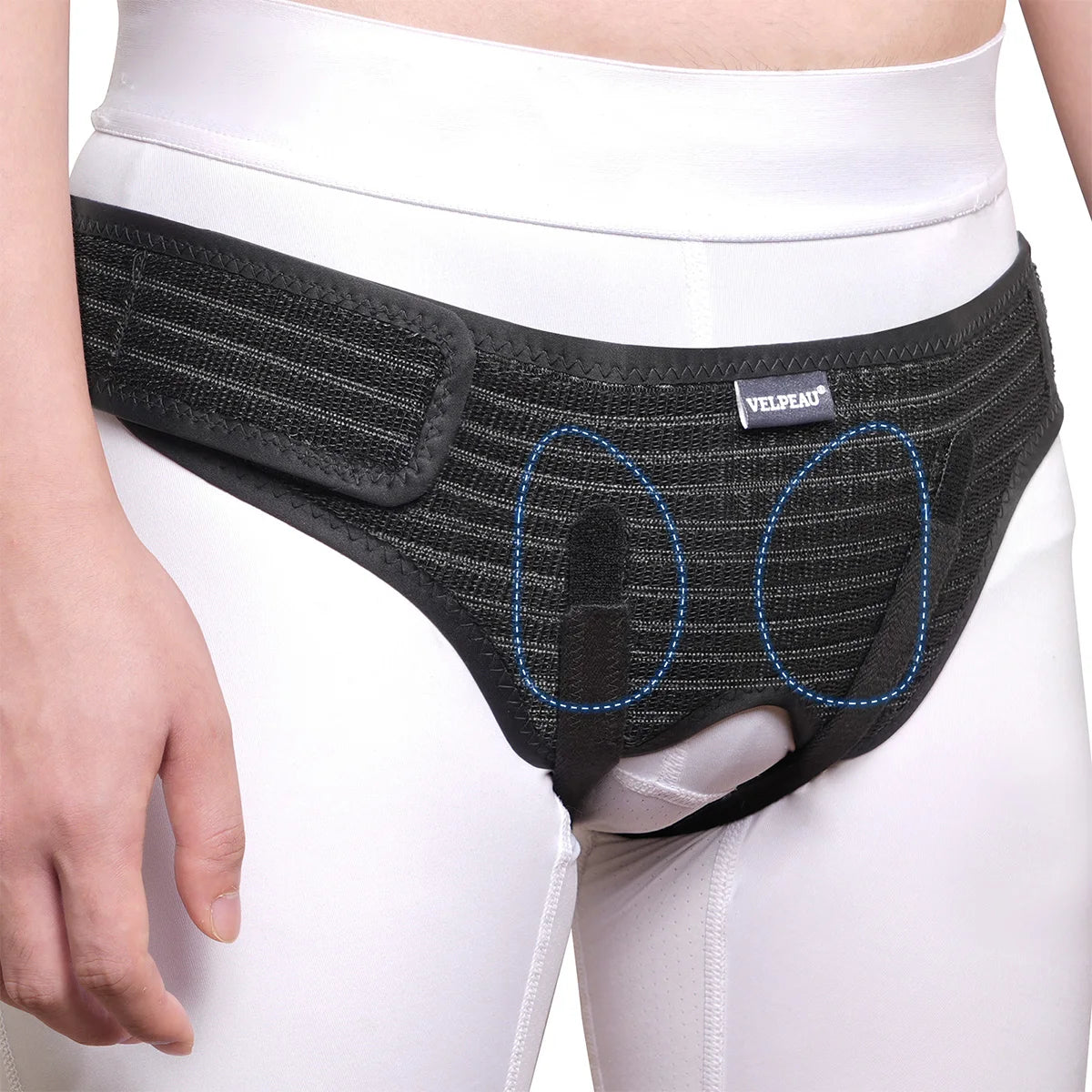 Adjustable Hernia Support Belt for Inguinal and Groin Pain Relief - 17