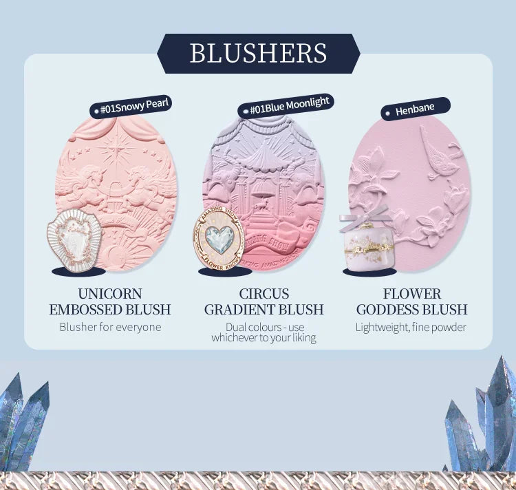 Embossed Long-Lasting Natural Matte Cheek Blush - 13