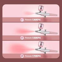Portable Mini Airbrush Kit for Nail Art and Makeup