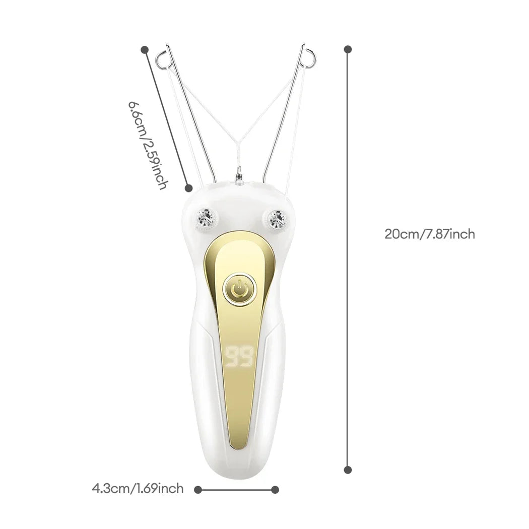 Electric Facial Hair Threading Epilator for Smooth Skin - 13