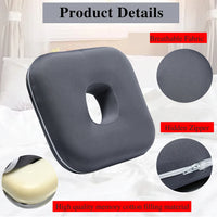 Ear Piercing Pillow for Side Sleepers with Ear Hole