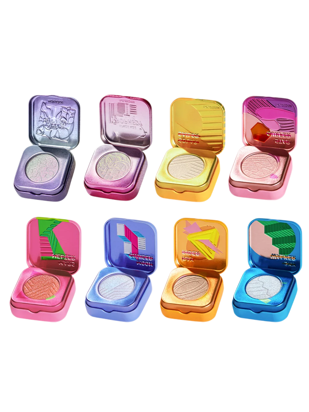 Chameleon Diamond Highlighter and Eyeshadow Palette - 6