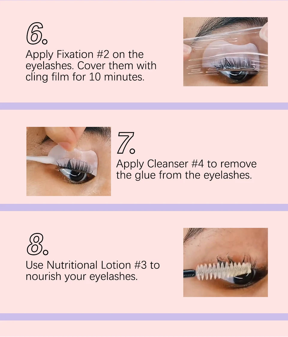 Professional Eyelash Lift and Curling Perm Kit - 13
