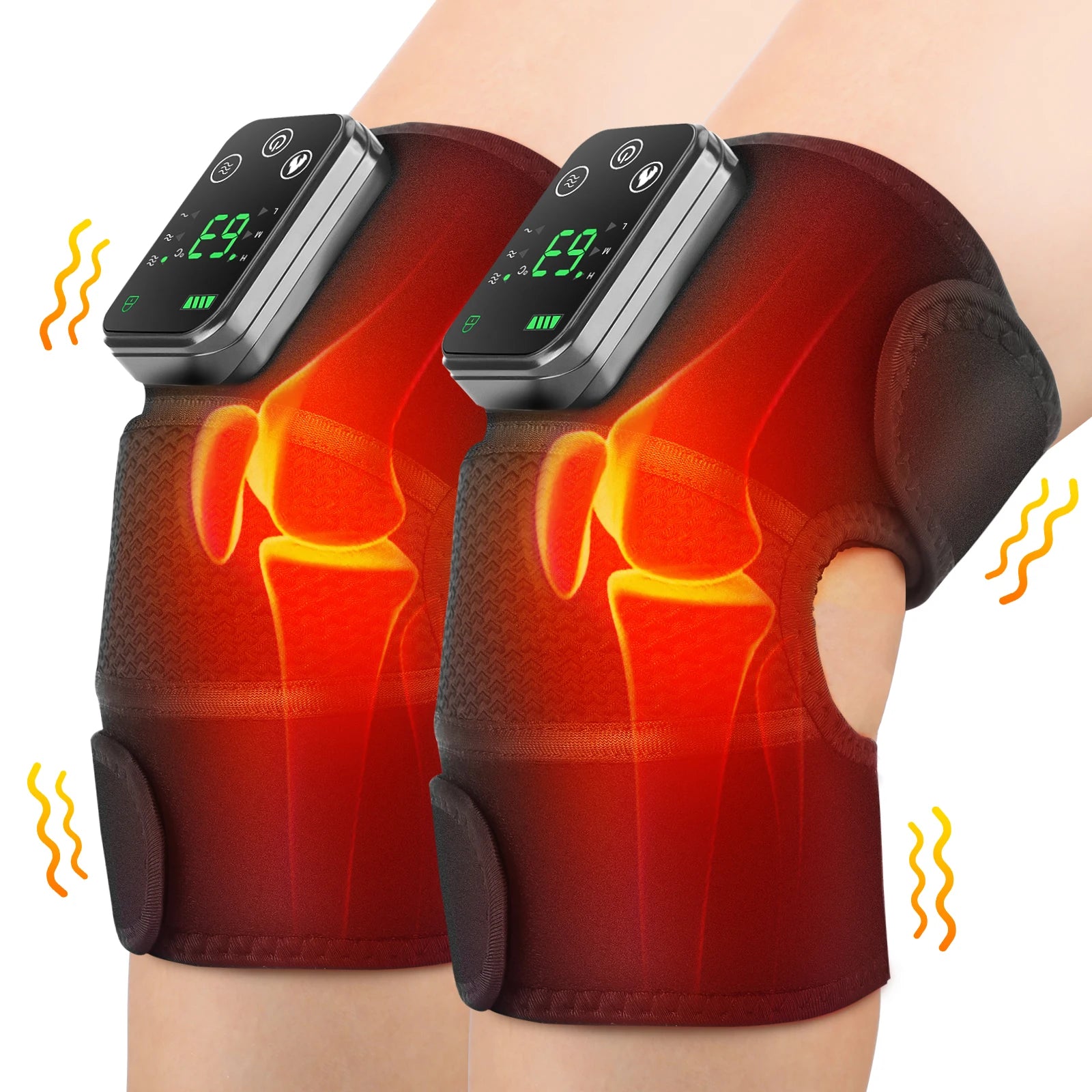 Heated Vibration Massage Shoulder and Joint Wrap - 24