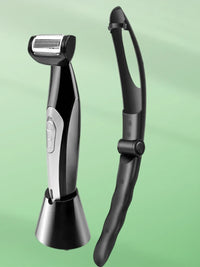Waterproof Rechargeable Electric Back and Body Hair Trimmer