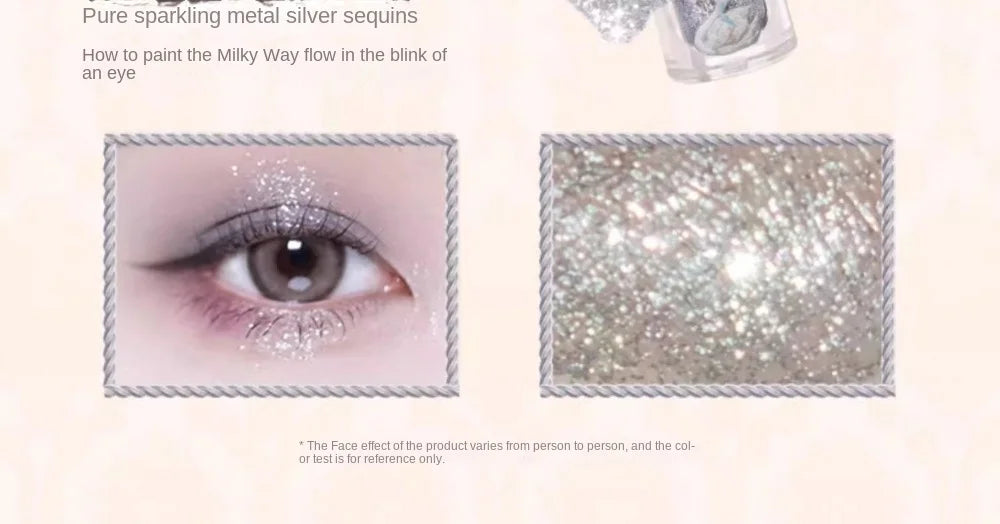 Long-Lasting Liquid Glitter Eyeshadow for Shimmering Eye Makeup - 19