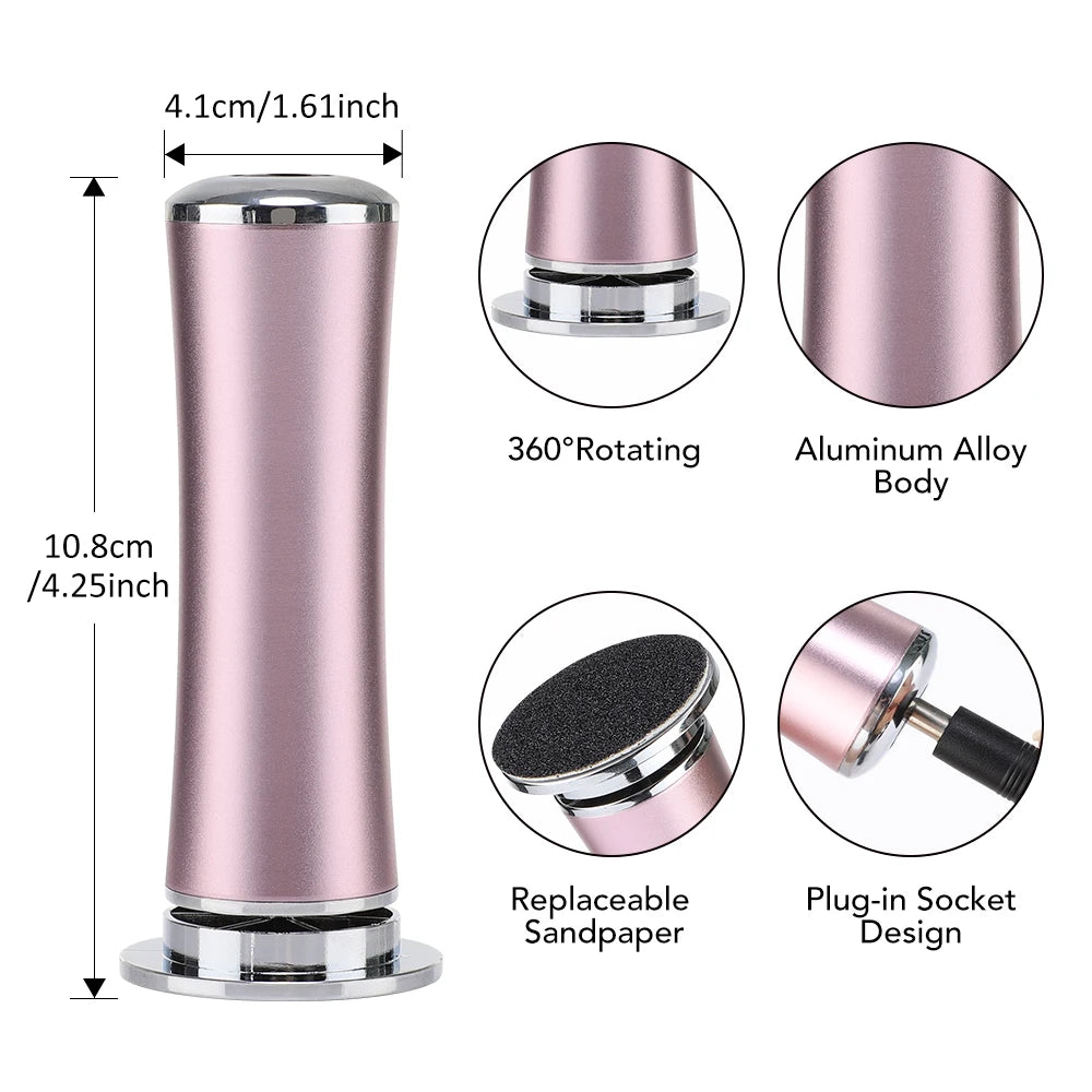 Electric Professional Foot Callus Remover for Smooth Heels - 13