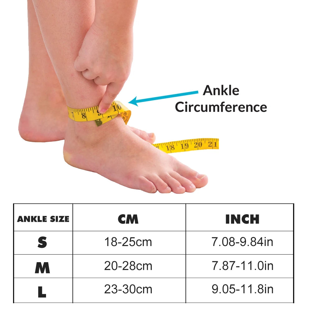 Adjustable Ankle Support Wrap for Pain Relief and Stability - 8