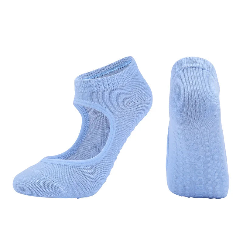 Non-Slip Yoga and Pilates Socks for Women - 16