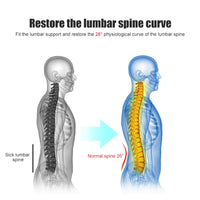 Self-Heating Magnetic Lumbar Support Belt for Back Pain Relief
