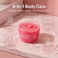 Raspberry & Vanilla Sugar Exfoliating Body Scrub