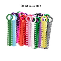 Orthodontic Elastic Ligature Ties for Dental Braces